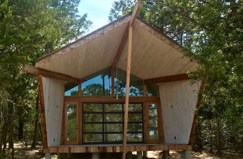Red Rock House | Romantic Cottage Rental on a Beautiful Farm in the Countryside near Austin, Texas
