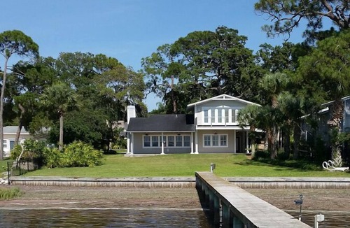 Crystal Beach House | Romantic Escape; Open Gulf View; Your Own Private Dock! Elevator to master.