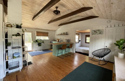 Town Hill Cabin | Romantic Forest Cabin - private, near everything