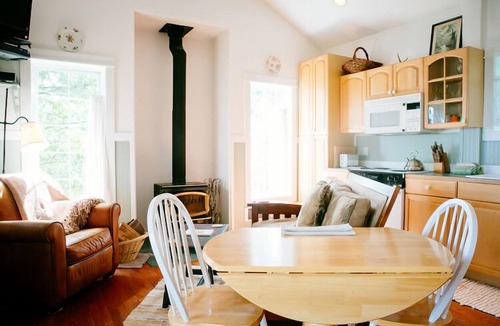 Olga Cottage | Romantic Getaway with Water & Mt. Baker Views, Private Beach