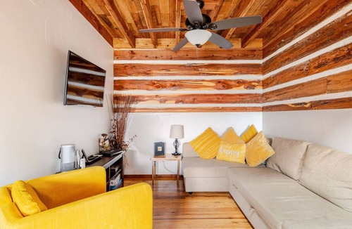 Flint Cabin | Romantic Lakeview Cabin with Private Hot Tub & Fire Pit