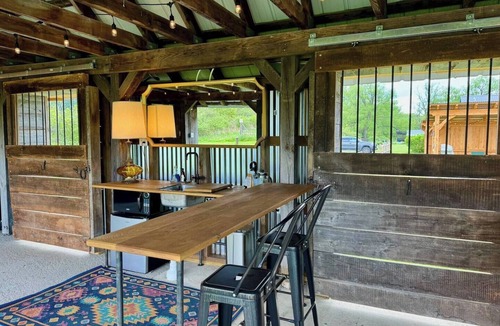 Hector Cabin | Romantic Meadow Cabin in FLX Wine Country