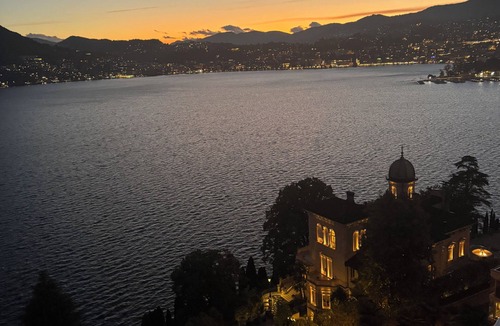 Bigogno Apartment | Romantic penthouse with panoramic lake view