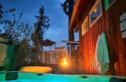 Shelton Cabin | Romantic, pet friendly lakefront cabin!
