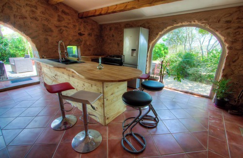 Fitou House | romantic room in a large wilderness cottage