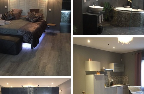 Sernhac Apartment | romantic suite the cocoon