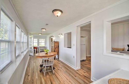 Deltaville Cottage | Romantic Waterfront Abode with Patio & Dock!