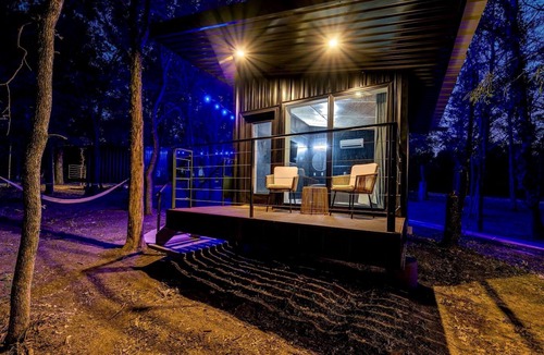 Alvord House | Romantic Woodland Cabin Hideaway Near the Lake in Scenic Texas Countryside