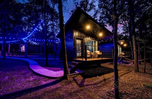 Alvord House | Romantic Woodland Cabin Hideaway Near the Lake in Scenic Texas Countryside