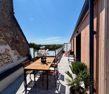Barneville-Carteret Apartment | Rooftop en Normandie