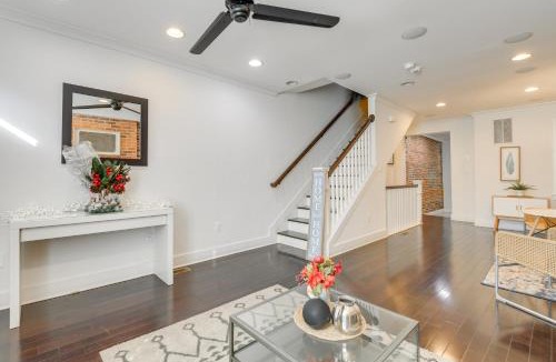 Canton House | Rooftop Patio with View Baltimore Retreat