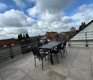 Dunkirk Apartment | Rooftop - Villa Leone - Appartement à 500m plage