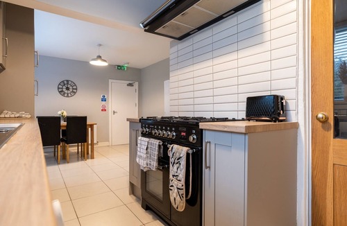 Castle Donington House | Room 2 double with a work space