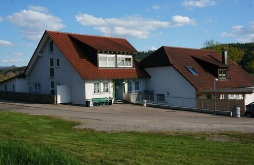 Rangendingen Apartment | Room 4 - Comfort double room with mountain view