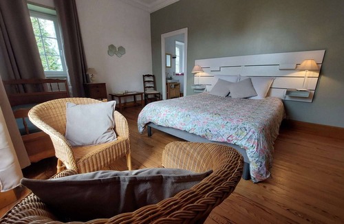 Vierville-sur-Mer House | Room "La Conquérante " layout