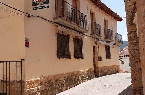 Villarluengo Apartment | Room 'Matrimonio' with Balcony and Wi-Fi
