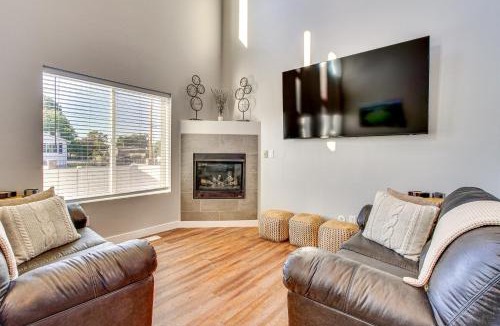 Millcreek House | Room to Work and Relax! SLC Townhome with Office, Yard