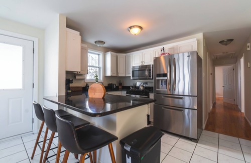 Revere Apartment | Roomy Boston 5BD-3BA-Pool Table-Free Parking