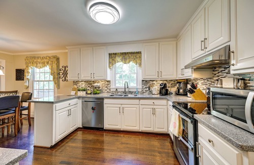 Martinsville House | Roomy Martinsville Vacation Rental w/Private Deck