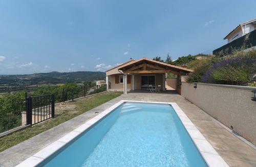 Villeneuve-de-Berg House | Rosa Gallica - Maison climatisée avec piscine