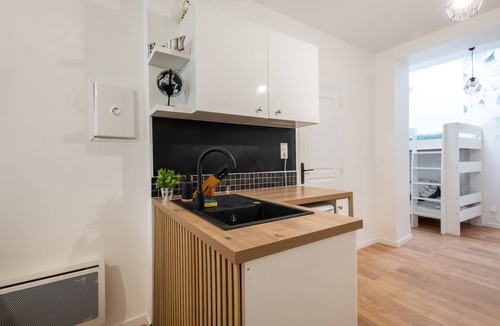Etaples Apartment | Rosamel - Studio à 1km de la gare, proche port