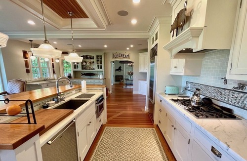 Great Barrington House | Rosecliff: Ultra-Lux Pool, Big Views, Green River, Sleeps 15