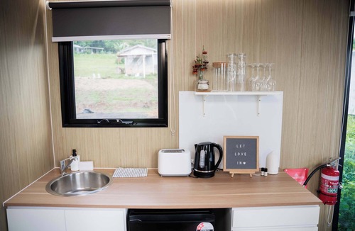 Federal House | Rosewood Tiny Home by Tiny Away