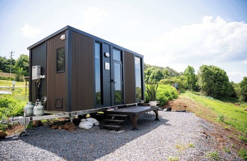 Federal House | Rosewood Tiny Home by Tiny Away