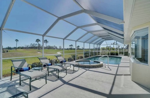 Pebble Beach House | Rotonda Palms - Amazing, Golf course, Pool, Spa, Convenient to everything!