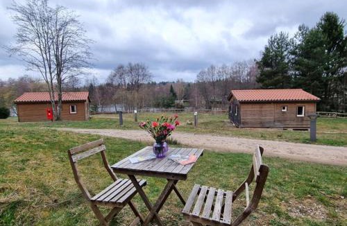 Usson-en-Forez Apartment | Roulotte nature, animaux admis - 3 pers. - FR-1-496-395