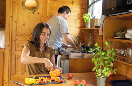 Chamberet Cabin | Roulottes Gîte for Groups