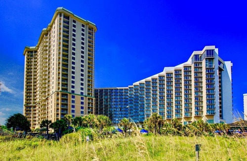 Arcadian Shores Condo | Royale Palms 303 Elegant Oceanview w/Pool & Beach