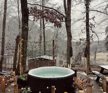 Stanton Other | RRG Glamping Tent, Heated, Fire Pit, Hot Tub