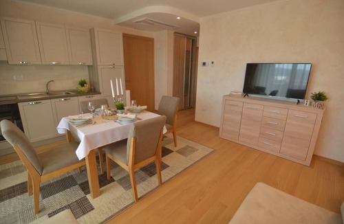 Sveti Filip i Jakov Apartment | Rubinić A11, 200m to the beach, indoor heated pool, 4 people, free WiFi,parking