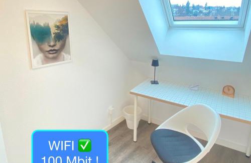 St. Gallen Apartment | Ruhige, neue Dachwohnung an Altstadt, nähe Messe