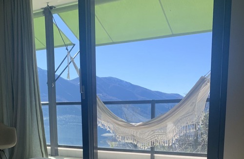 Brione sopra Minusio Villa | Ruhige Villa mit Fantastischem Blick Über den Lago Maggiore