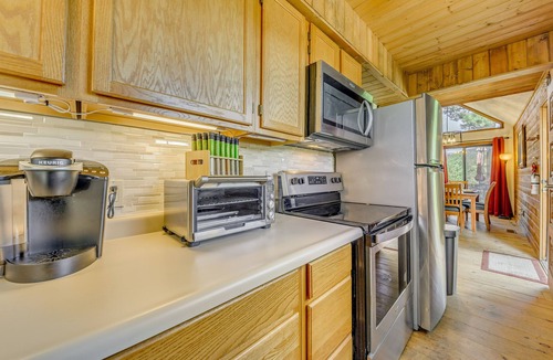 Ruidoso Cabin | Ruidoso Cabin w/Deck + Views: 4 Mi to Winter Park