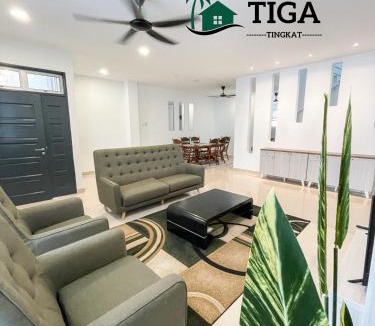 Kampung Kempadang House | Rumah Tiga Tingkat