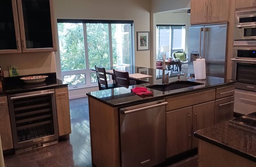 Klamath Falls House | Running Y custom single level home with large deck for relaxing.