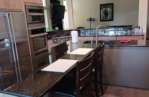 Klamath Falls House | Running Y custom single level home with large deck for relaxing.