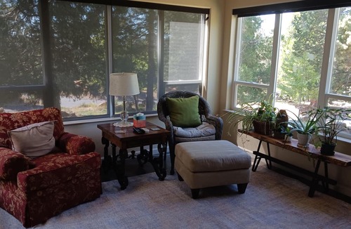 Klamath Falls House | Running Y custom single level home with large deck for relaxing.