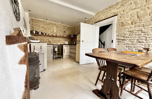 Raix House | Rural 3 bed barn conversion with swimming pool