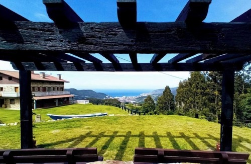 Mungia Apartment | Rural apartment 'balcony with sea views'