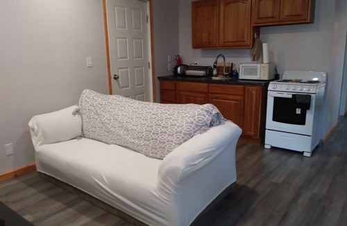 Thomasburg Apartment | Rural Country Setting- Rustic and Charming Log Guest Suite