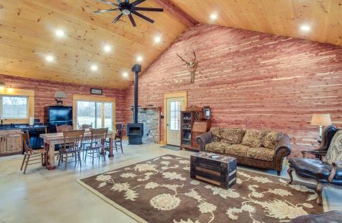 Drexel House | Rural Drexel Cabin on 30 Acres: Unplug + Unwind!