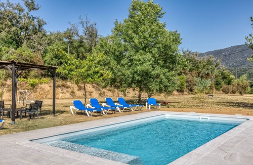 Santa Coloma de Farners House | Rural House 'Can Miquel' in the Mountains, Near the Beach, Private Pool, Amazing MTB Routes and AC