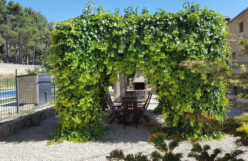 Banyeres de Mariola Apartment | Rural house 3 with pool and garden with barbecues
