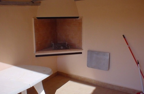 Alcala del Jucar Cottage | Rural house "casa del cerro" barbecue fireplace patio 350m, river beach 5min