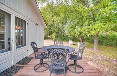 Fort Coffee House | Rural Spiro Getaway w/Private Deck!