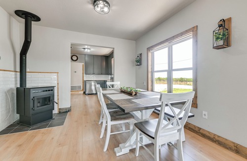 Muenster House | Rural Texas Retreat: Patio + Country Views!